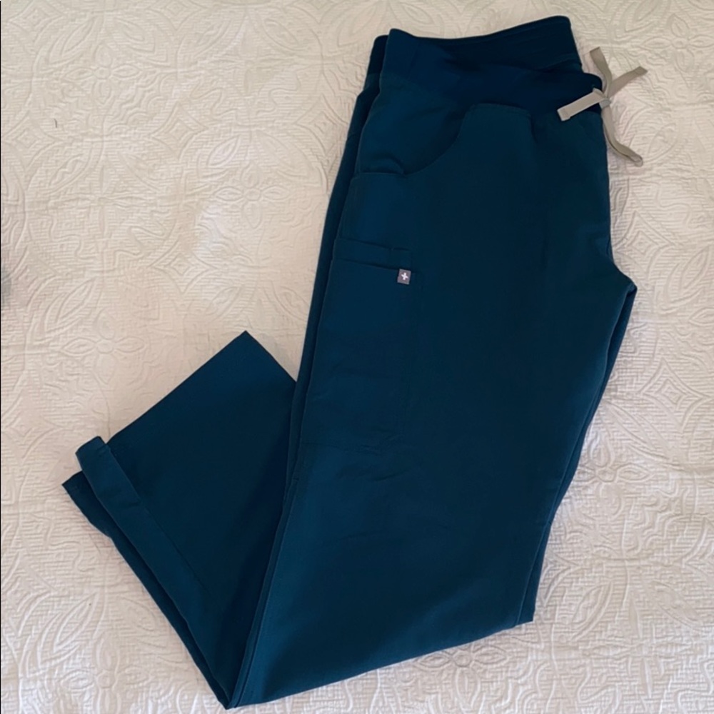 FIGS Kade Cargo Pants - Caribbean Blue